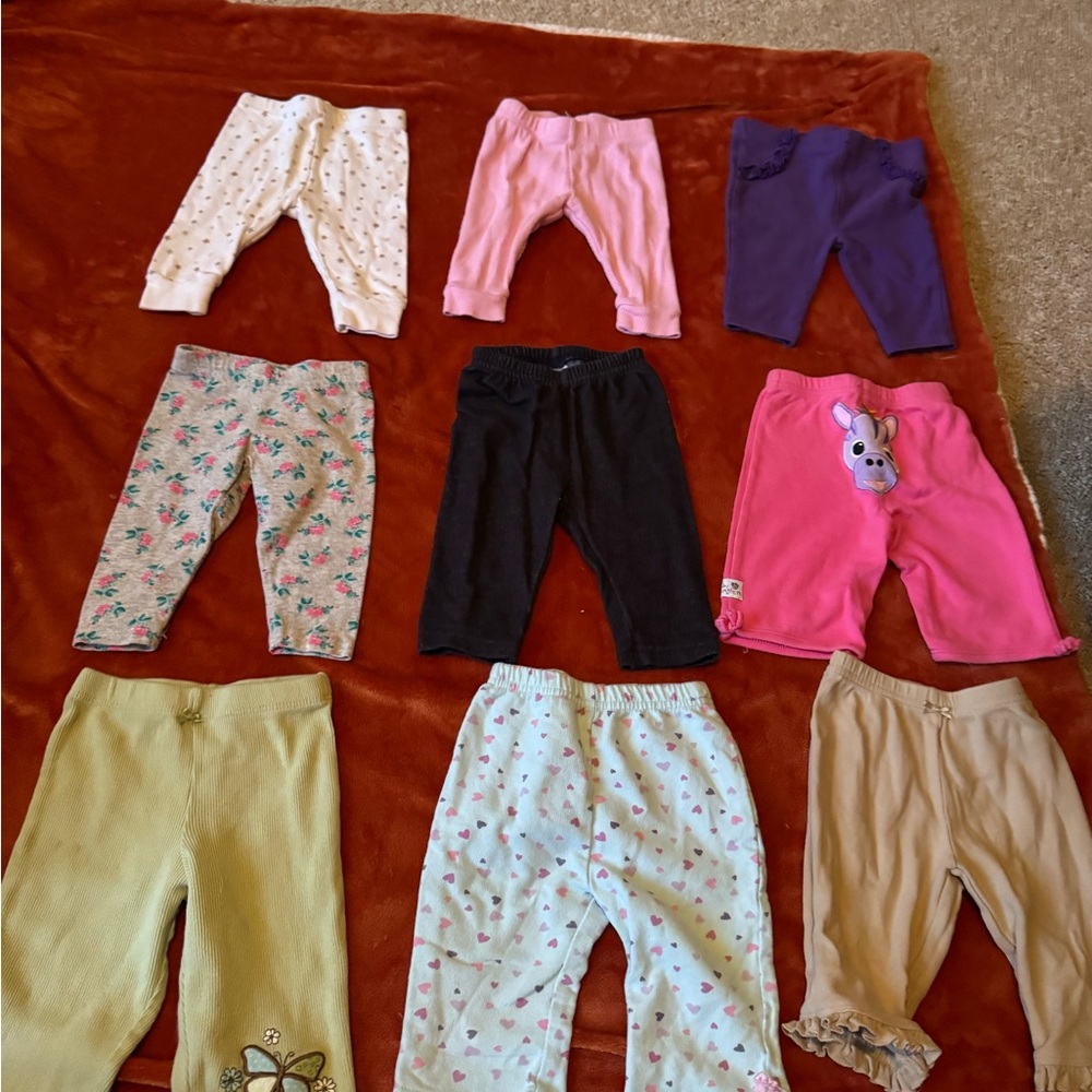 Assorted Baby Leggings Set
